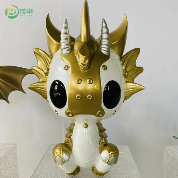 Cartoon Monster Fiberglass Sculpture