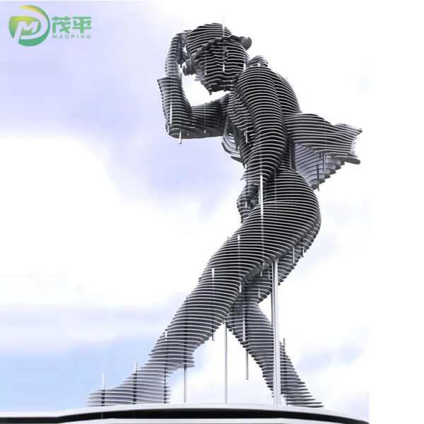 Character Michael Jackson Stainless Steel Sculpture