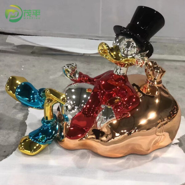 Disney Cartoon Animation Fiberglass Sculpture