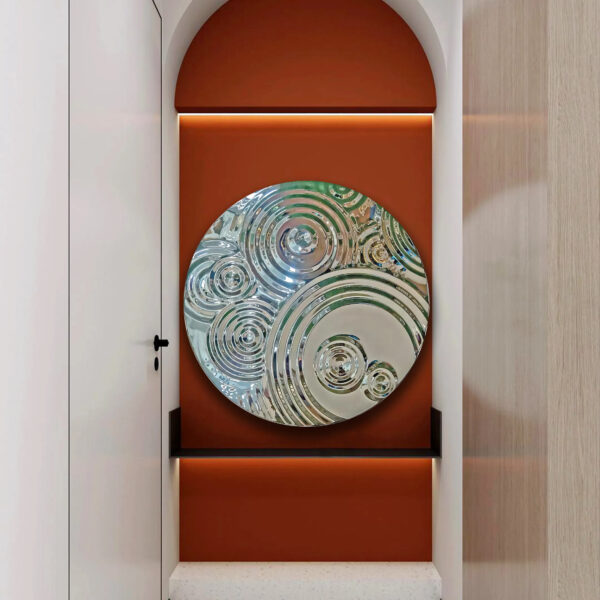 Diverse Styles Hanging Stainless Steel Wall Decoration - Image 5