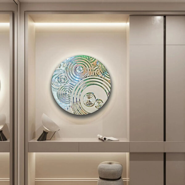 Diverse Styles Hanging Stainless Steel Wall Decoration - Image 2