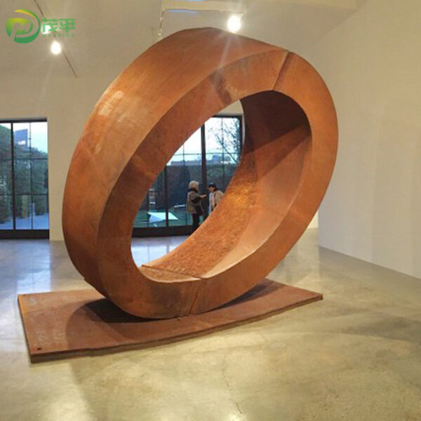 Metal Garden Corten Steel Sculpture - Image 2
