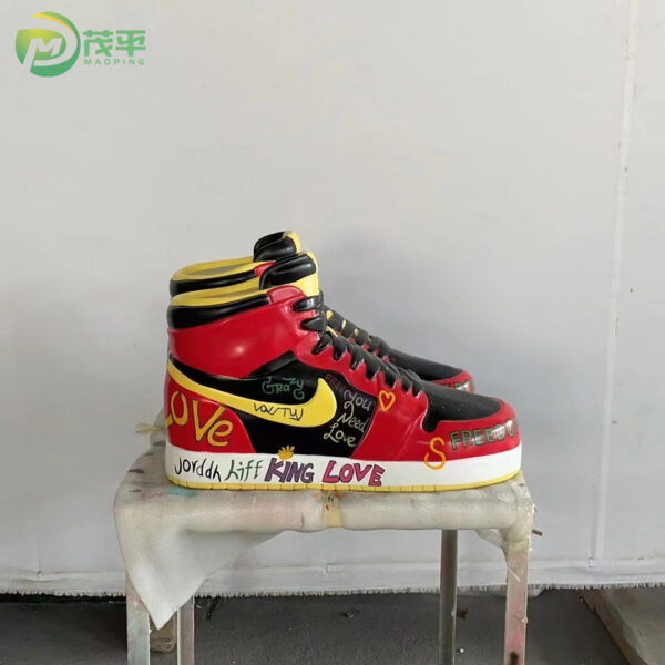 Nike Air Jordan Inkjet Fiberglass Sculpture - Image 3