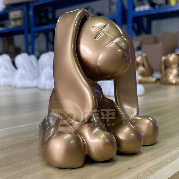 Rabbit Elf Desktop Sculpture Ornaments - Image 2