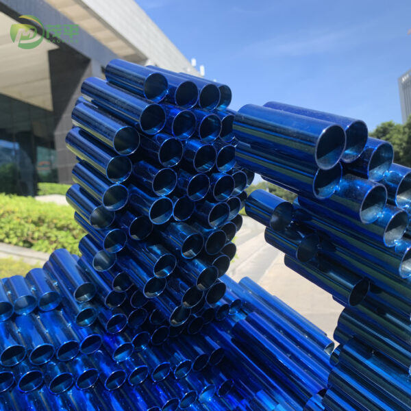Tubular Running Man Stainless Steel Sculpture - Image 3