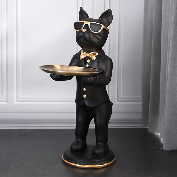 Cartoon Sunglasses Dog Fiberglass Sculpture