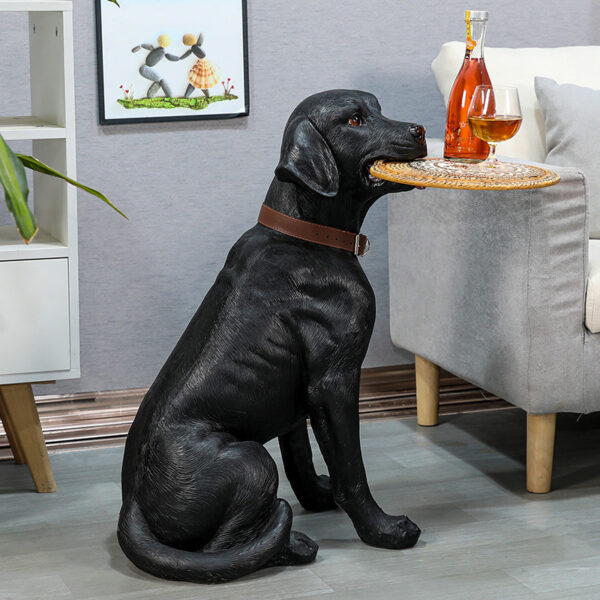Life Size Dog Fiberglass Sculpture - Image 3