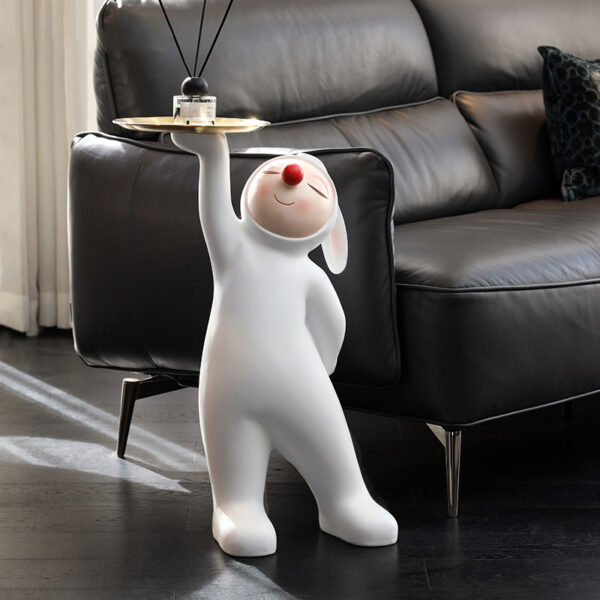 Rabbit Doll Fiberglass Sculpture - Image 3