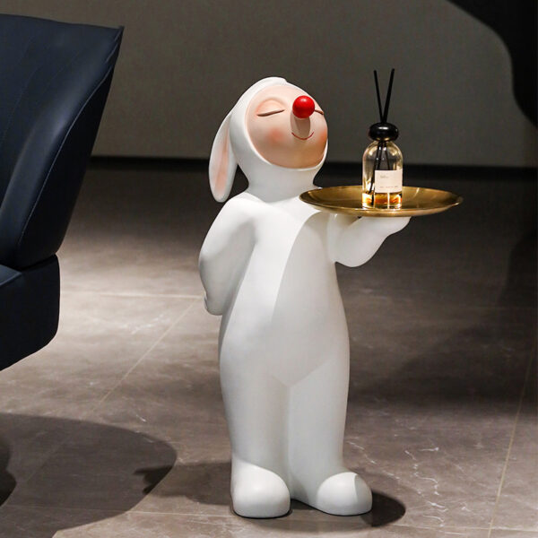 Rabbit Doll Fiberglass Sculpture - Image 5