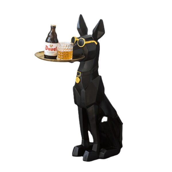 Sunglasses Dog Fiberglass Sculpture - Image 5