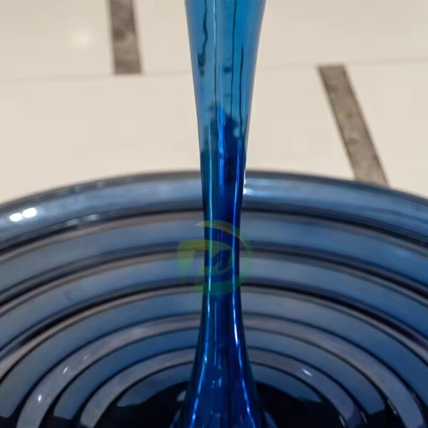 Water Drop Pattern Stainless Steel Sculpture - Image 4