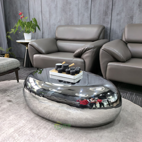 Coffee Table Stainless Steel Sculpture - Image 3