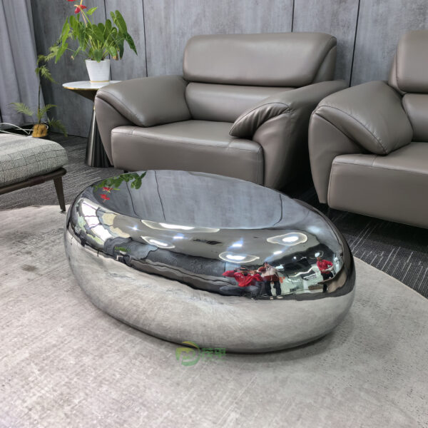 Coffee Table Stainless Steel Sculpture