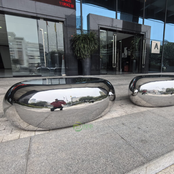 Coffee Table Stainless Steel Sculpture - Image 4
