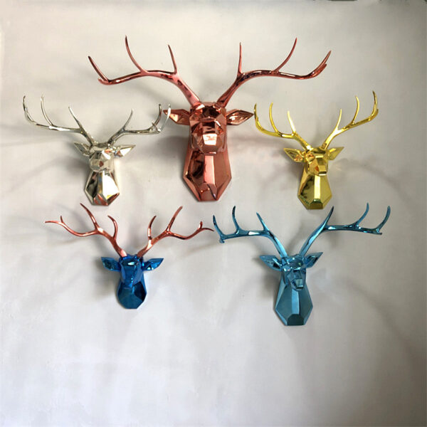 Custom Deer Head Sculpture - Image 4