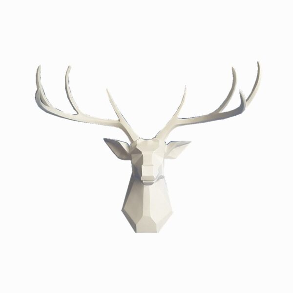 Custom Deer Head Sculpture - Image 5