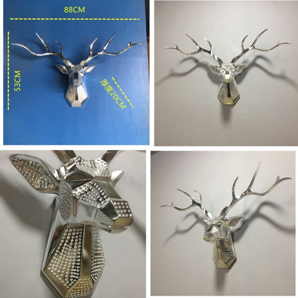 Custom Deer Head Sculpture - Image 6