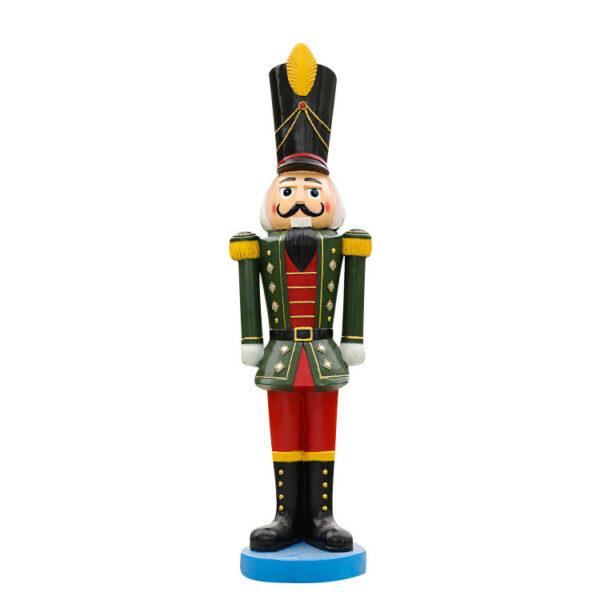 Nutcracker soldier resin sculpture - Image 7