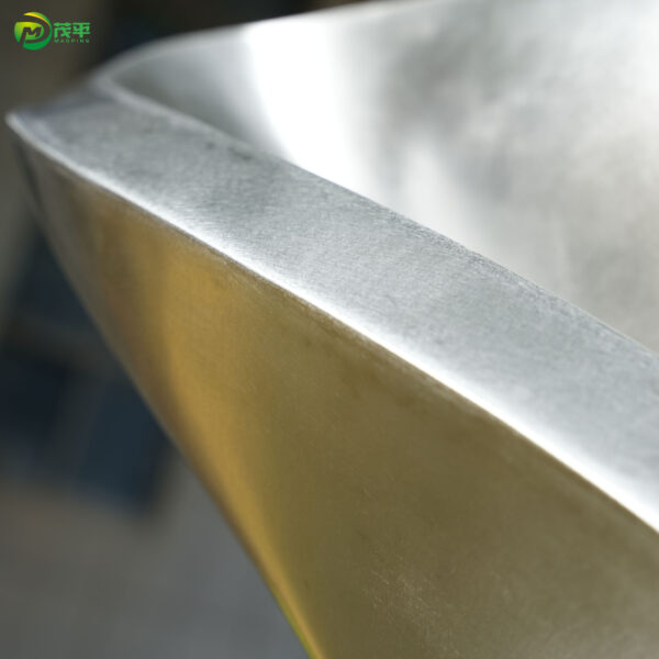Abstract Bending Scribing Stainless Steel Sculpture - Image 5