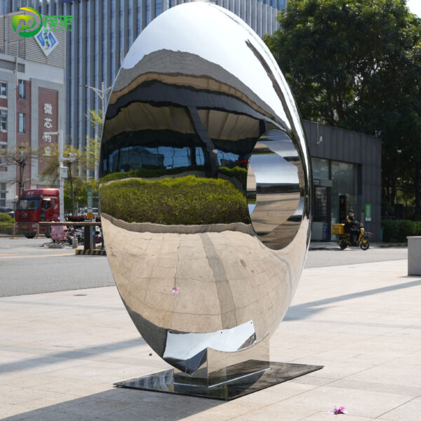 Eye In The Sky Stainless Steel Sculpture - Image 5