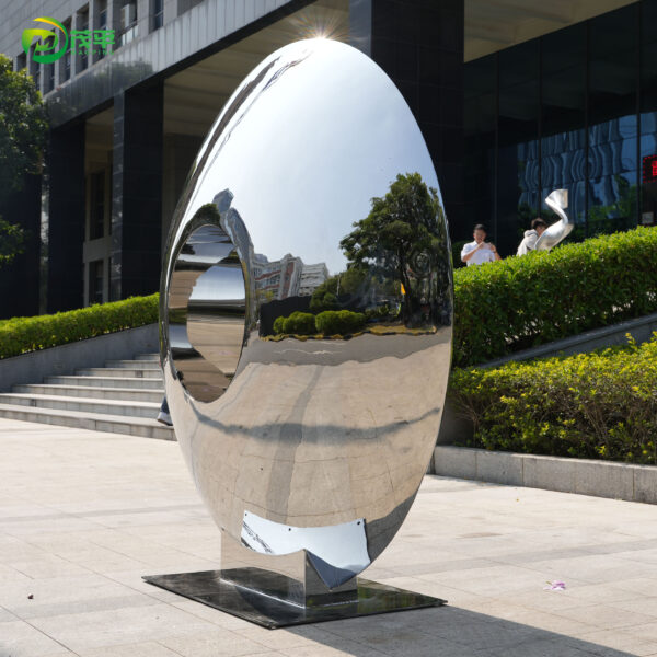 Eye In The Sky Stainless Steel Sculpture - Image 6