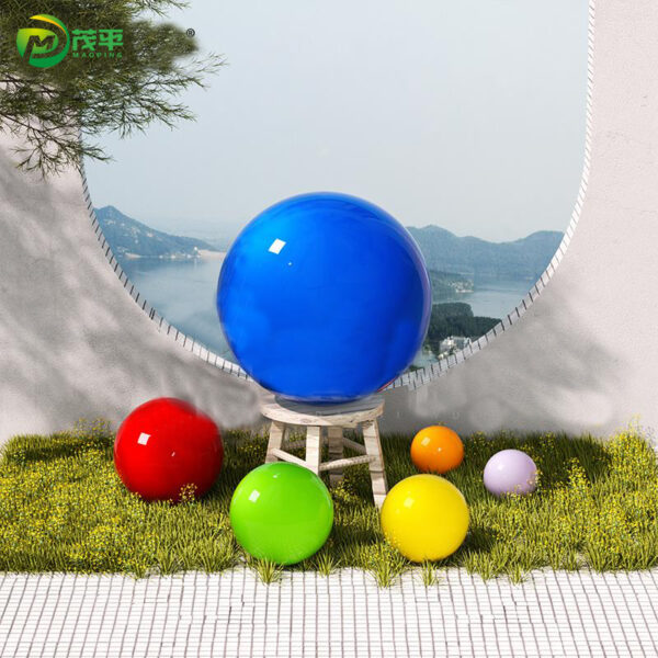 Stainless Steel Ball Colorful Hollow Sphere - Image 2