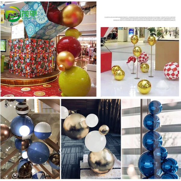Stainless Steel Ball Colorful Hollow Sphere - Image 6