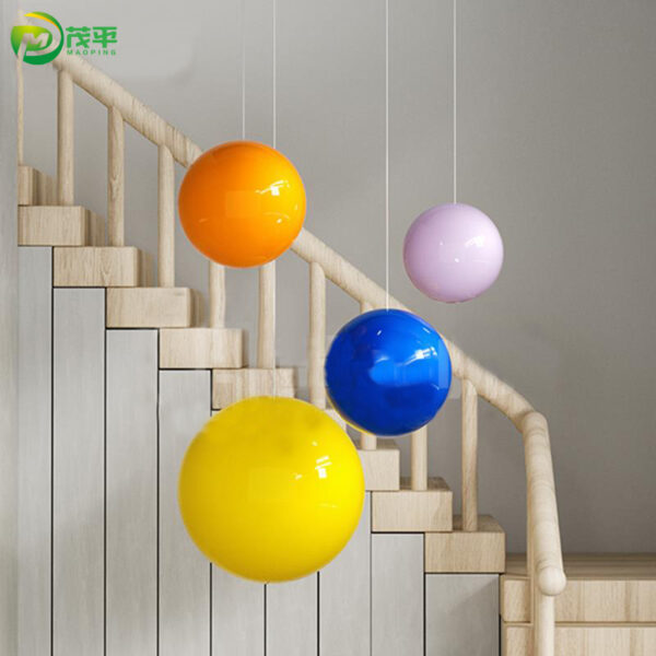 Stainless Steel Ball Colorful Hollow Sphere - Image 3