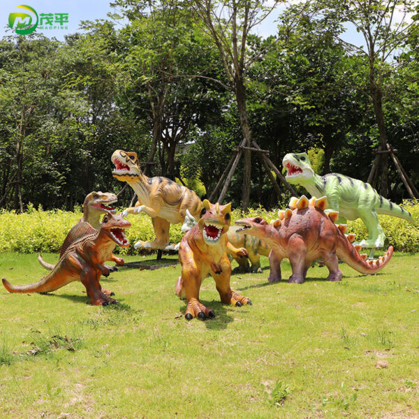 Fiberglass dinosaur sculpture - Image 6
