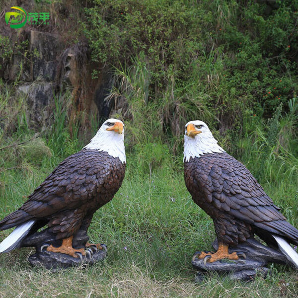 Eagle Fiberglass Sculpture - Image 5