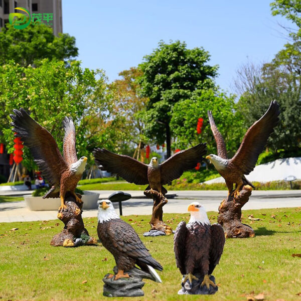 Eagle Fiberglass Sculpture