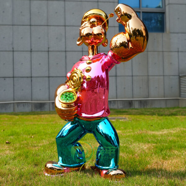 Popeye fiberglass sculpture - Image 2