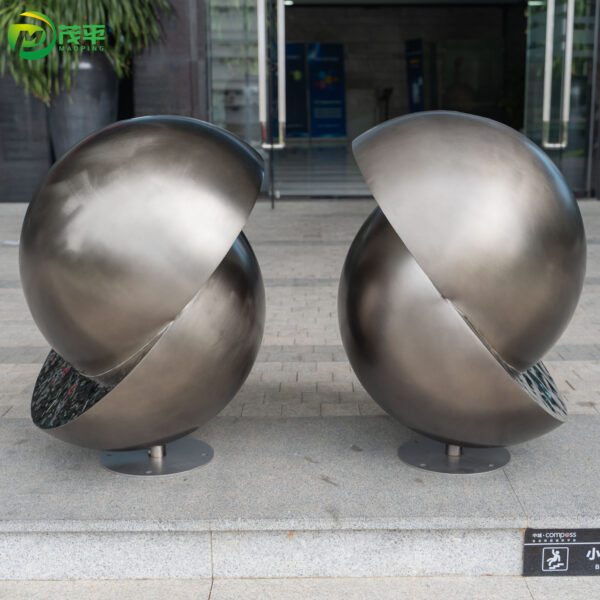 Abstract Decorative Stainless Steel Sphere