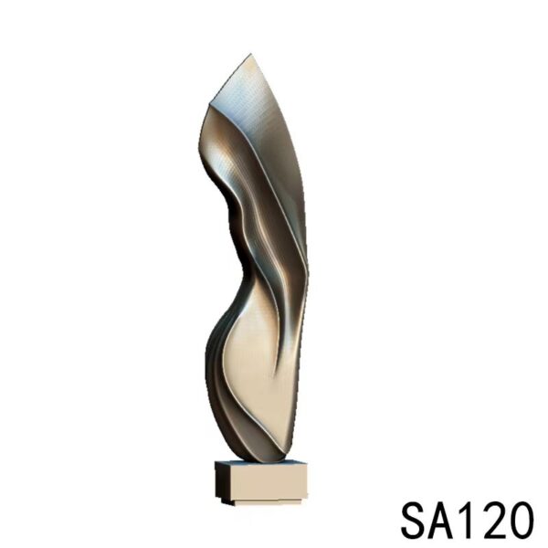 Abstract Stainless Steel Ornaments—SA120