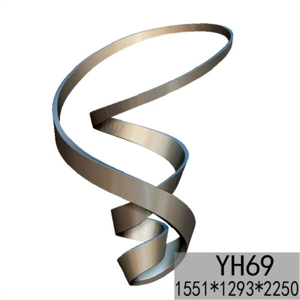 Abstract Stainless Steel Ornaments—YH69