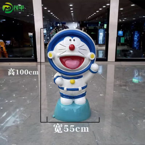 Doraemon Fibreglass Sculpture - Image 6