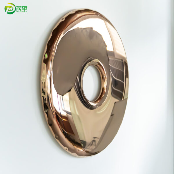 Rose gold donut wall decoration - Image 3