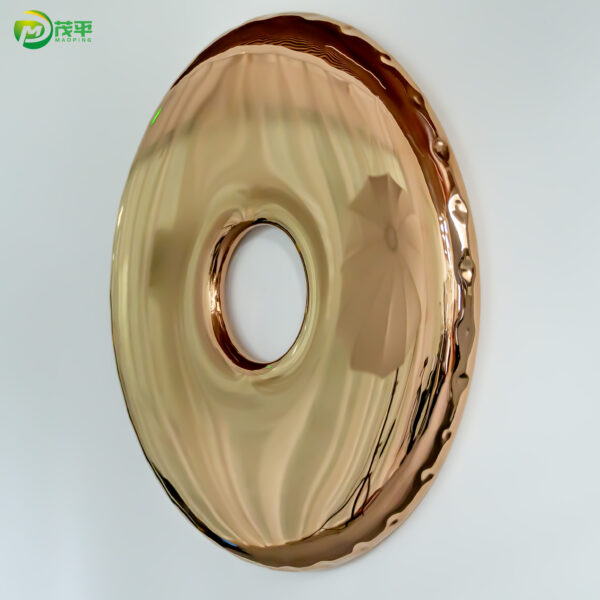 Rose gold donut wall decoration - Image 5