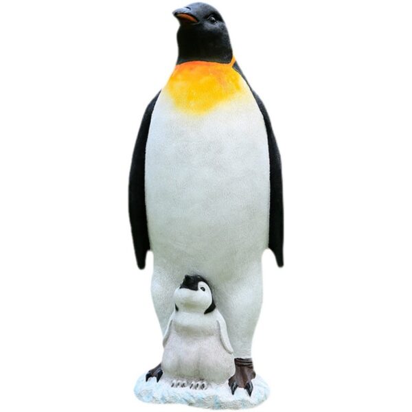 Penguin fiberglass sculpture - Image 5