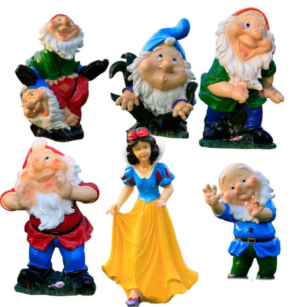 Snow White Dwarf Sculpture - Image 7