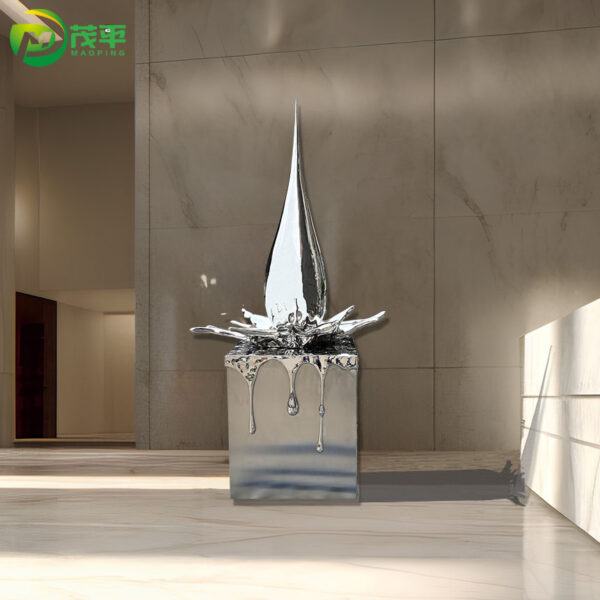 Splash Water Sculpture