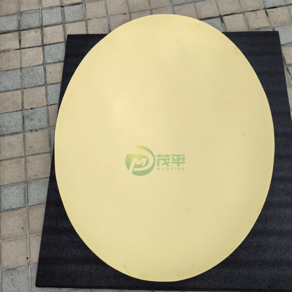 Oval Wall Decoration Stainless Steel Sculpture - Image 2