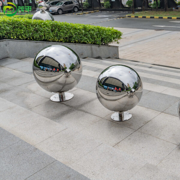 Stainless Steel Decorative Sphere - Image 5