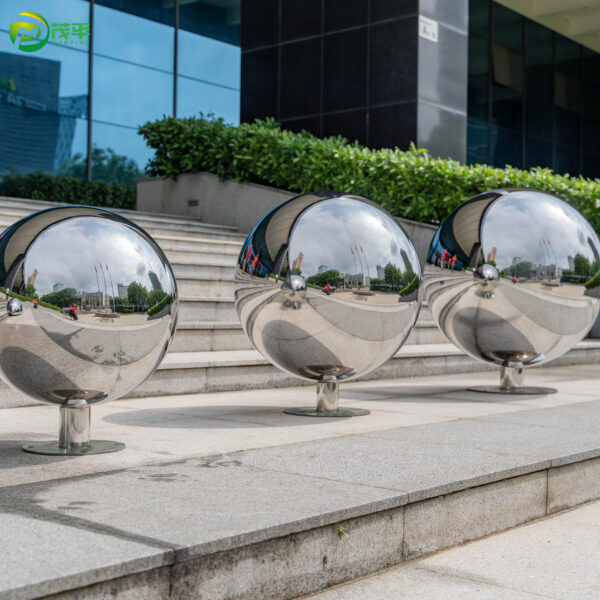 Stainless Steel Decorative Sphere - Image 4