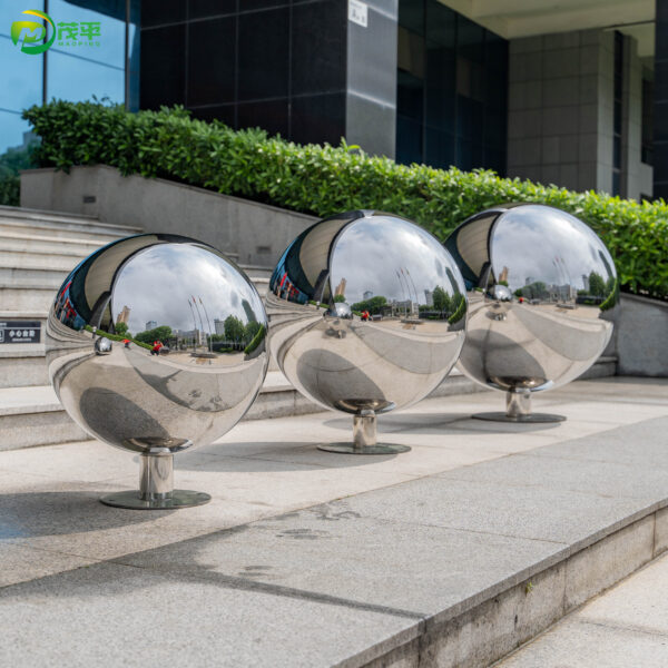 Stainless Steel Decorative Sphere - Image 6