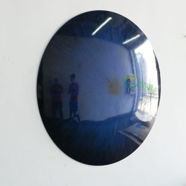 Blue Convex Stainless Steel Wall Decoration - Image 5